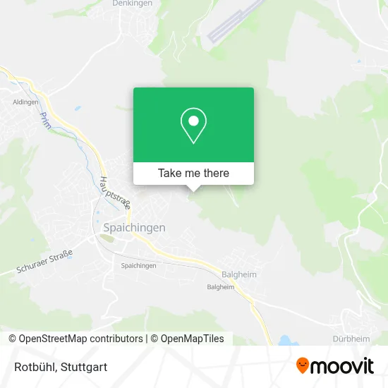 Rotbühl map