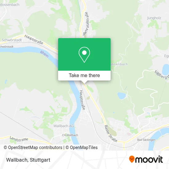 Wallbach map