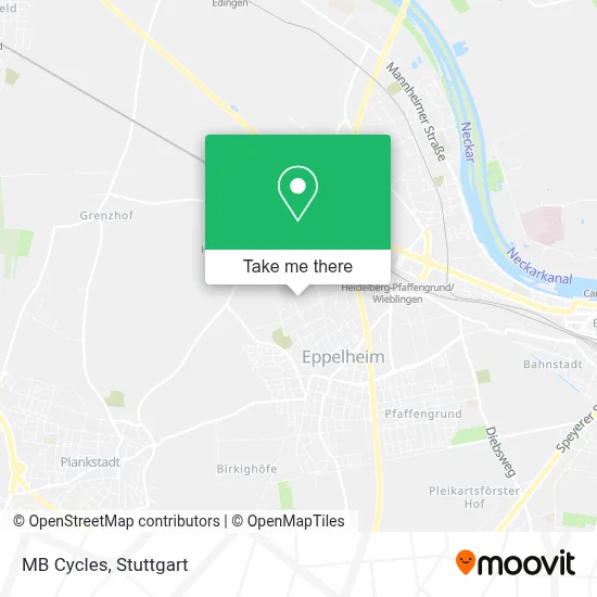 MB Cycles map