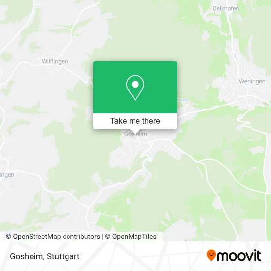 Gosheim map