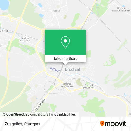Zuegellos map