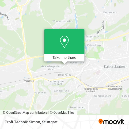 Profi-Technik Simon map