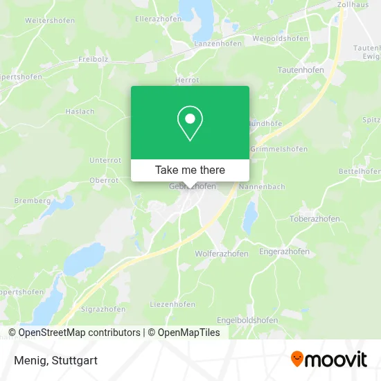 Menig map