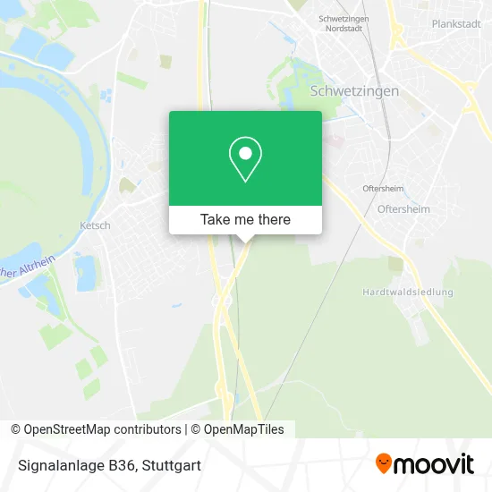 Signalanlage B36 map
