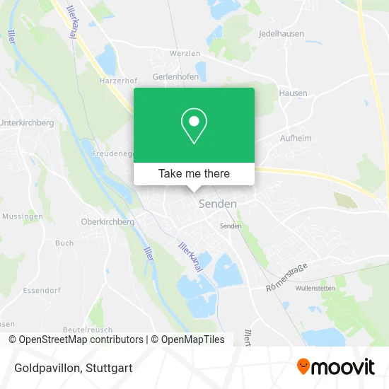 Goldpavillon map