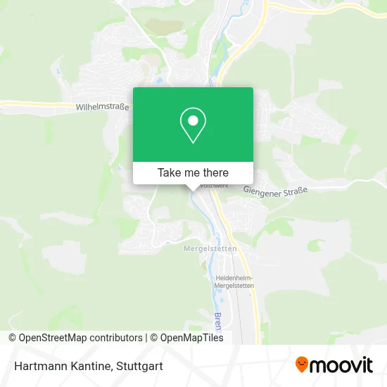 Hartmann Kantine map