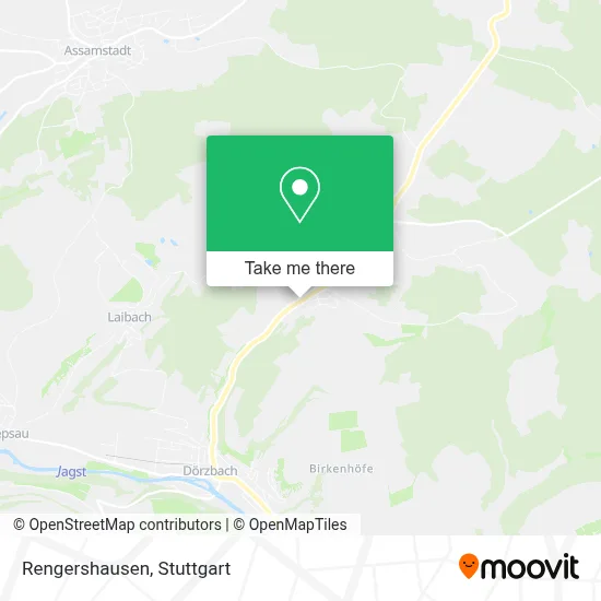 Rengershausen map