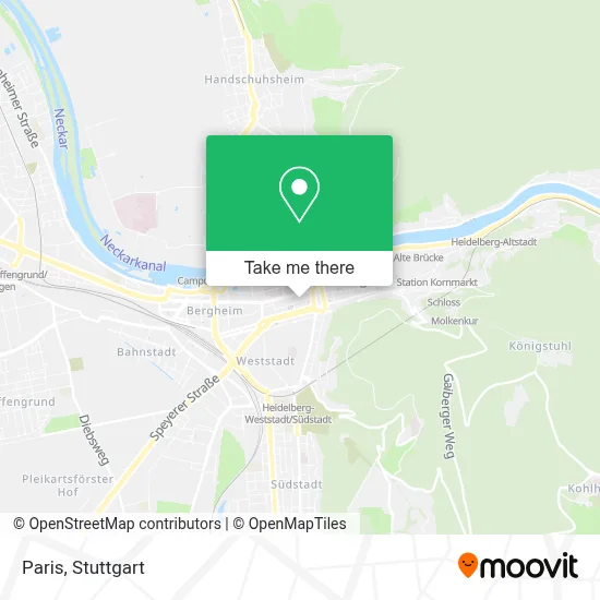Paris map