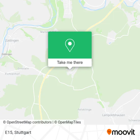 E15 map