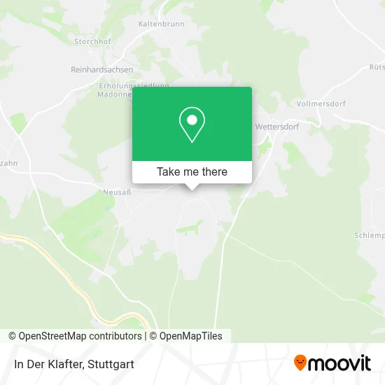 In Der Klafter map