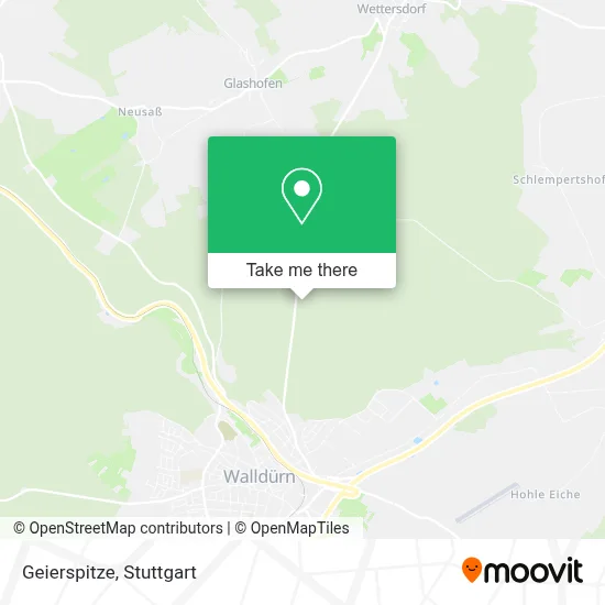 Geierspitze map
