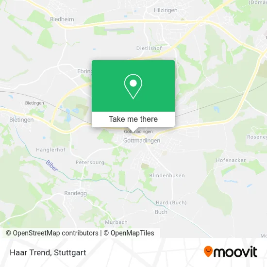 Haar Trend map