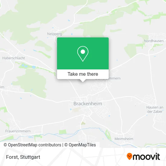 Forst map