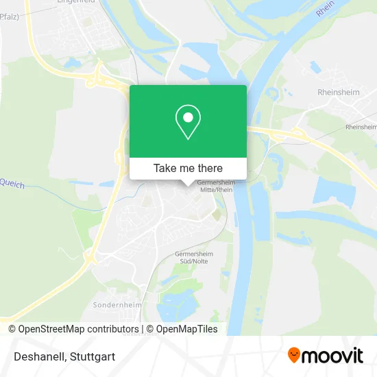 Deshanell map