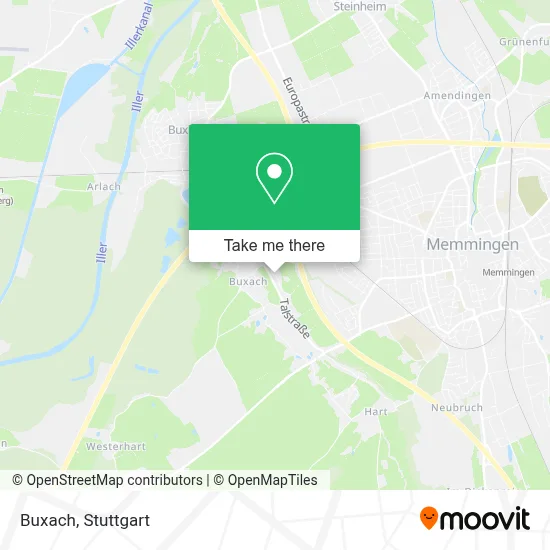 Buxach map