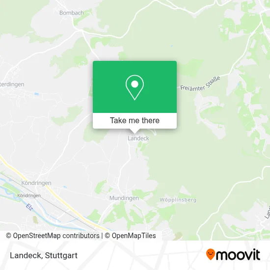 Landeck map