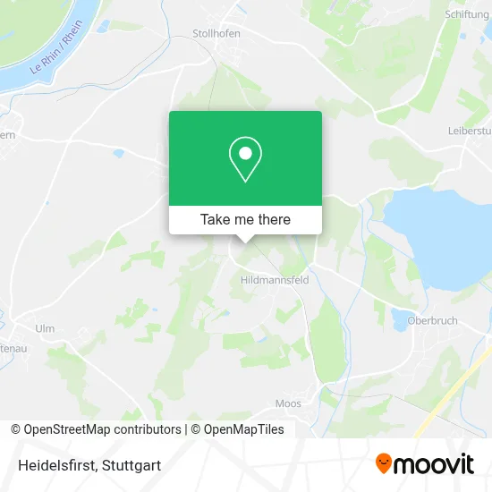 Heidelsfirst map