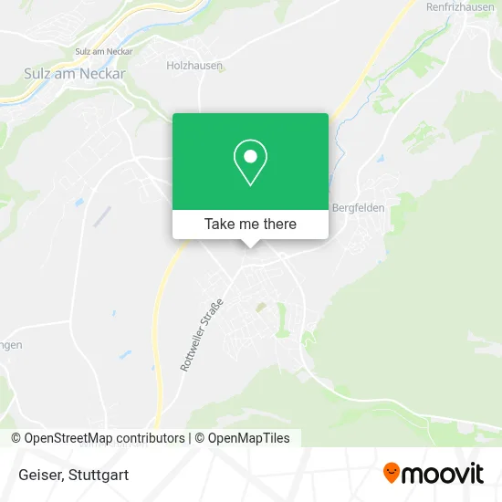 Geiser map