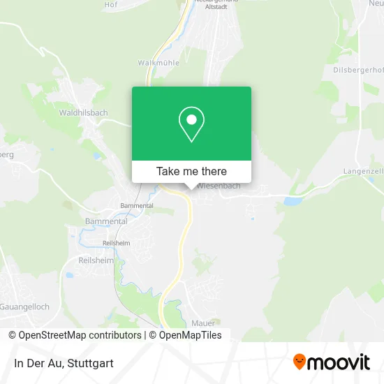 In Der Au map