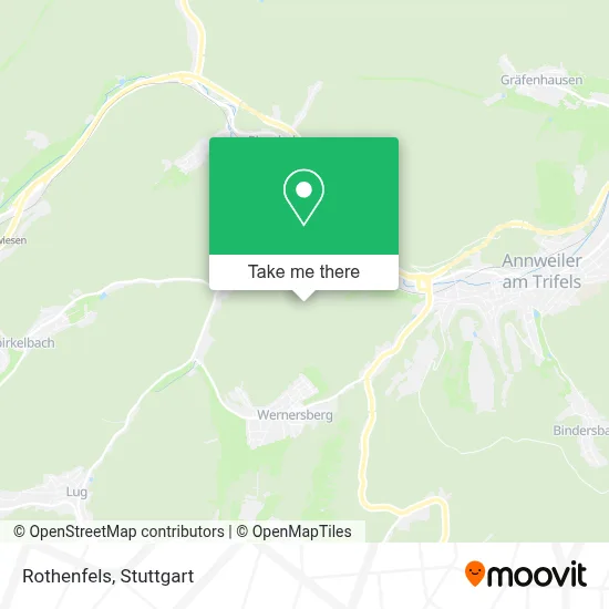 Rothenfels map