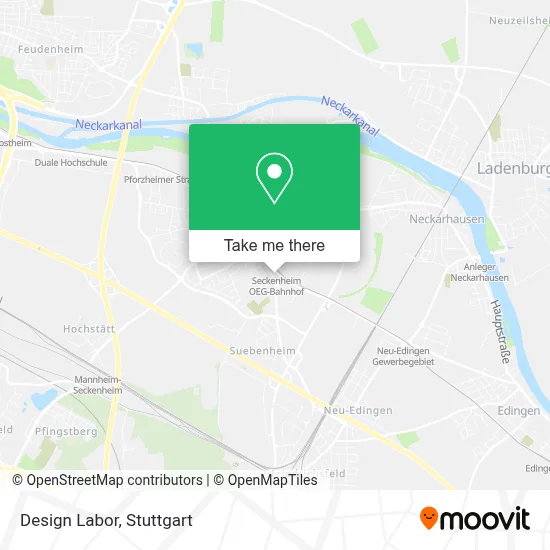 Design Labor map