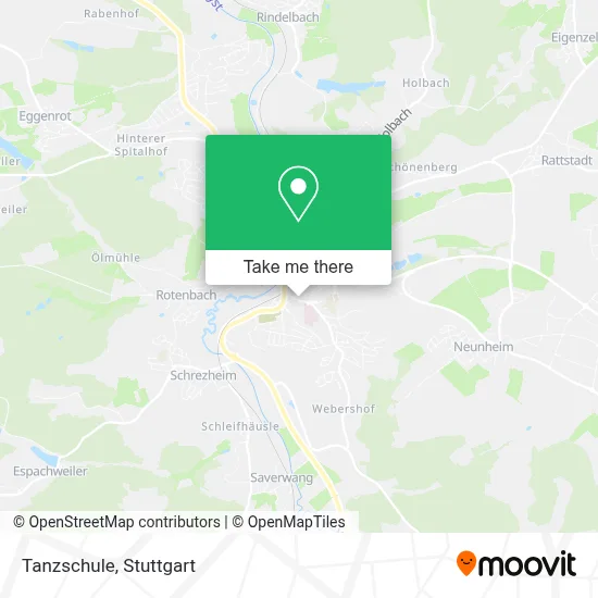 Tanzschule map