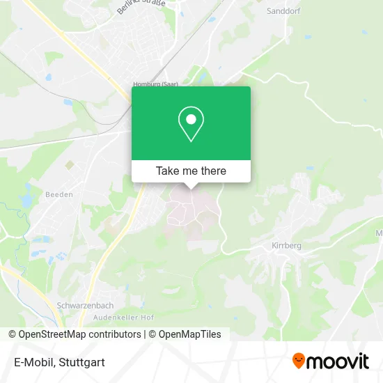 E-Mobil map