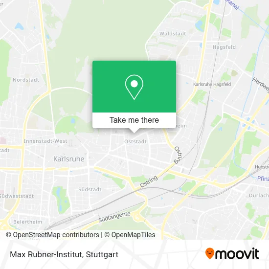 Max Rubner-Institut map