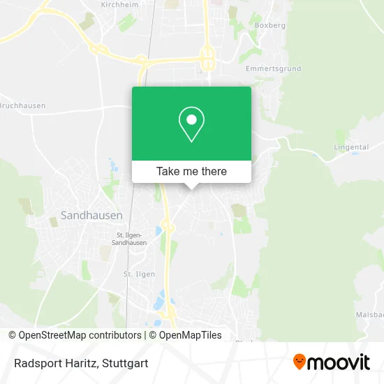 Radsport Haritz map