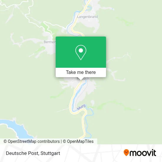 Deutsche Post map