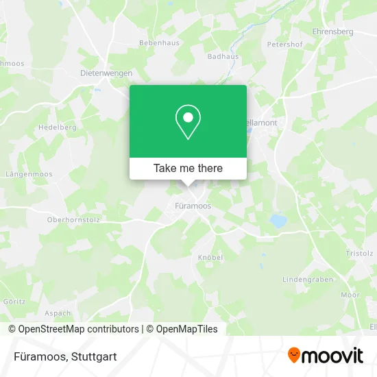 Füramoos map