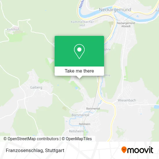 Franzosenschlag map
