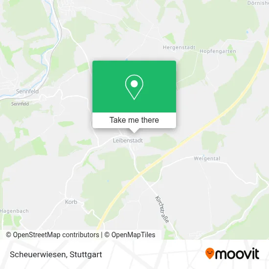 Scheuerwiesen map