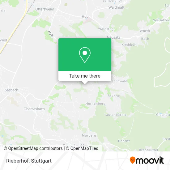 Rieberhof map