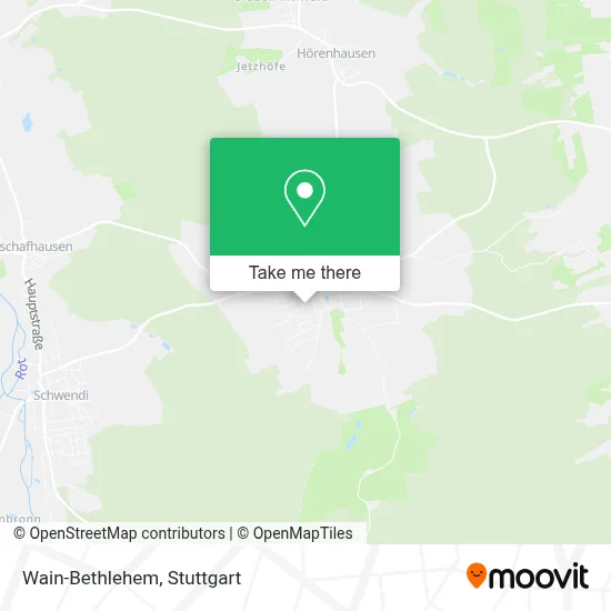 Wain-Bethlehem map
