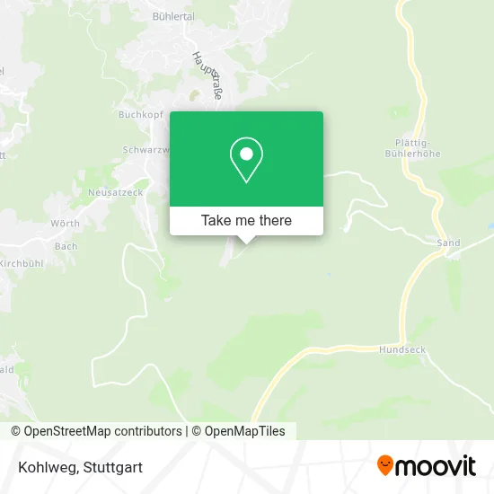 Kohlweg map