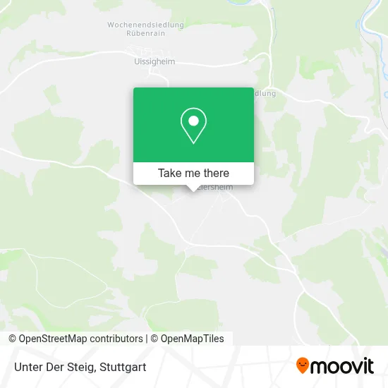 Unter Der Steig map