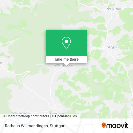 Rathaus Willmandingen map