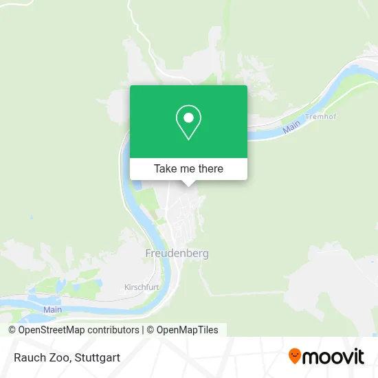 Rauch Zoo map