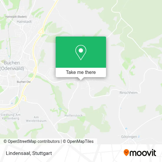 Lindensaal map