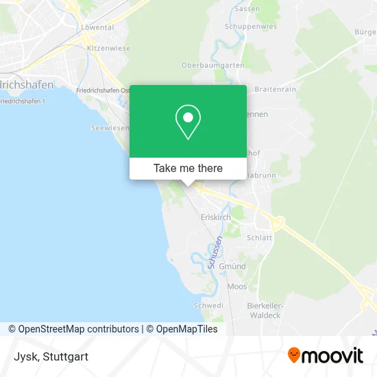 Jysk map