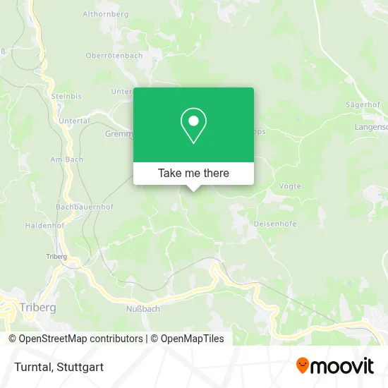 Turntal map