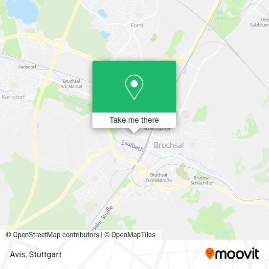 Avis map