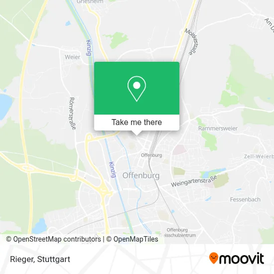 Rieger map