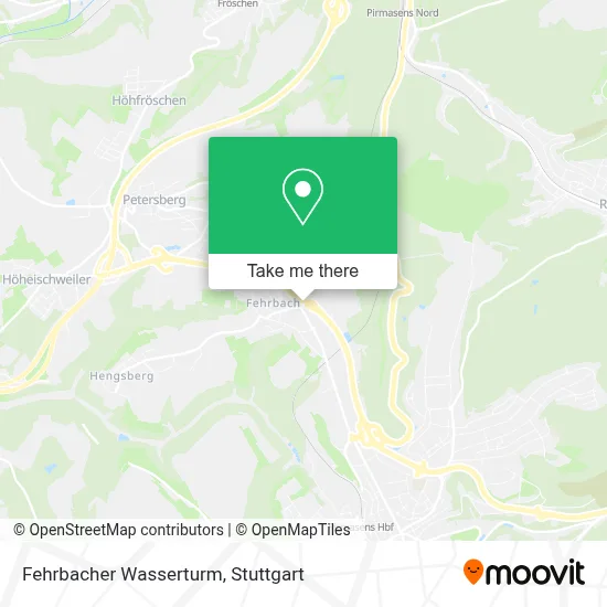 Fehrbacher Wasserturm map