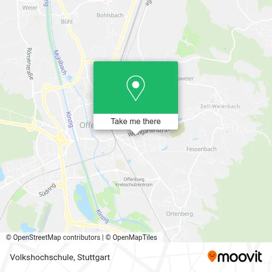 Volkshochschule map