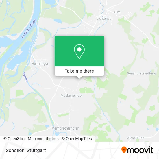 Schollen map