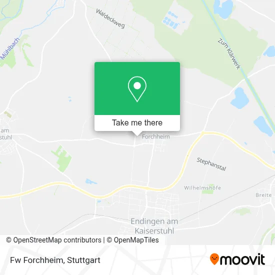 Fw Forchheim map