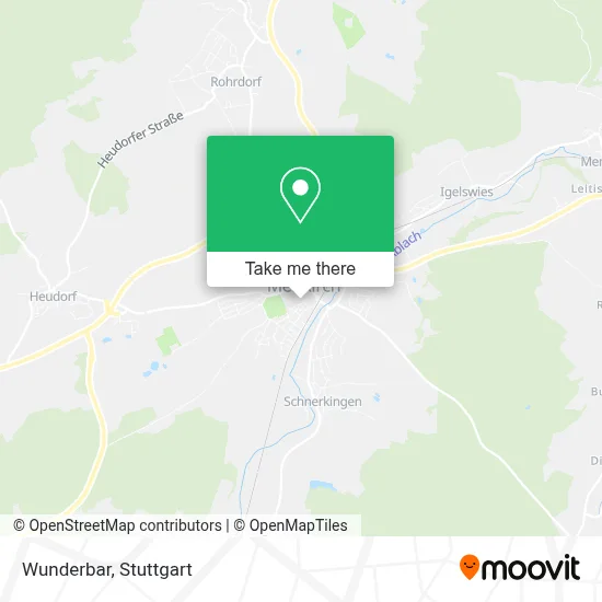 Wunderbar map