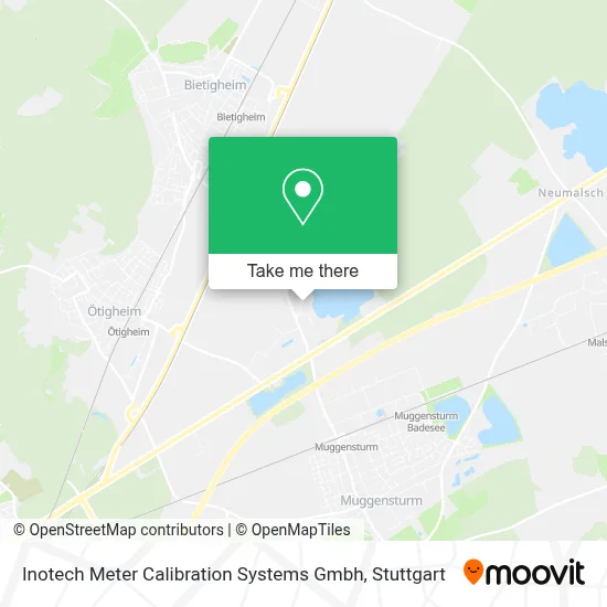Inotech Meter Calibration Systems Gmbh map
